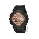 Casio G-Shock Women GMA-S140PG-1A Black Bio-based Resin Band Women Sport Watch
