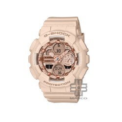 Casio G-Shock Women GMA-S140PG-4A Pink Bio-based Resin Band Women Sport Watch