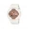 Casio G-Shock Women GMA-S140PG-7A White Bio-based Resin Band Women Sport Watch
