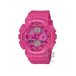 Casio G-Shock Women GMA-S140PP-4A Pink Bio-based Resin Band Women Sport Watch