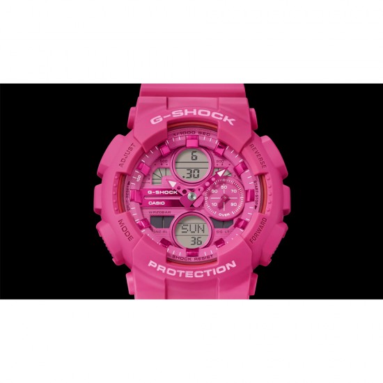 Casio G-Shock Women GMA-S140PP-4A Pink Bio-based Resin Band Women Sport Watch