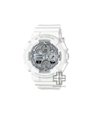 Casio G-Shock Women Beach Resort Series GMA-S140VA-7A White Bio-based Resin Band Sports Watch
