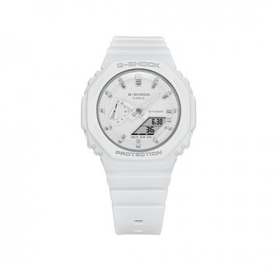 Casio G-Shock Women GMA-S2100-7A White Resin Band Sports Watch