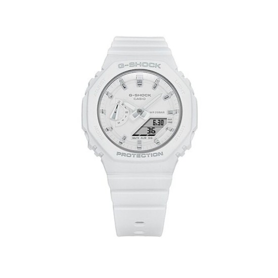 Casio G-Shock Women GMA-S2100-7A White Resin Band Sports Watch