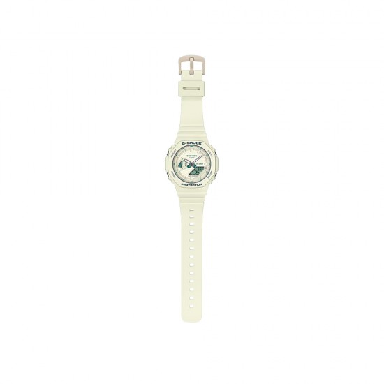 Casio G-Shock Women GMA-S2100GA-7A White Resin Band Sports Watch