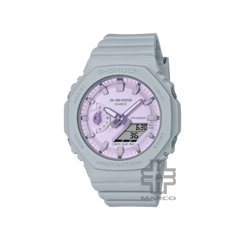 Casio G-Shock Women Nature's Color Series GMA-S2100NC-8A Gray Bio-Based Resin Band Sports Watch