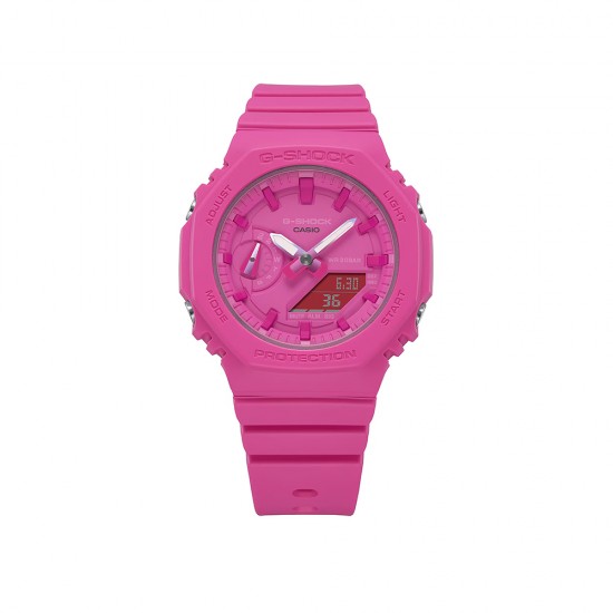 Casio G-Shock Women GMA-S2100P-4A Pink Resin Band Sports Watch