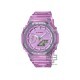 Casio G-Shock Women Metallic Skeleton Series GMA-S2100SK-4A Crystal Pink Translucent Resin Band Sports Watch