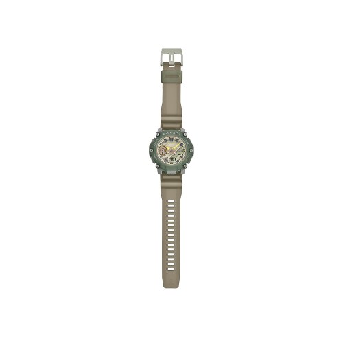 Casio G-Shock Women Peaceful Outdoor Colors Series GMA-S2200PE-3A Olive Green Resin Band Sports Watch