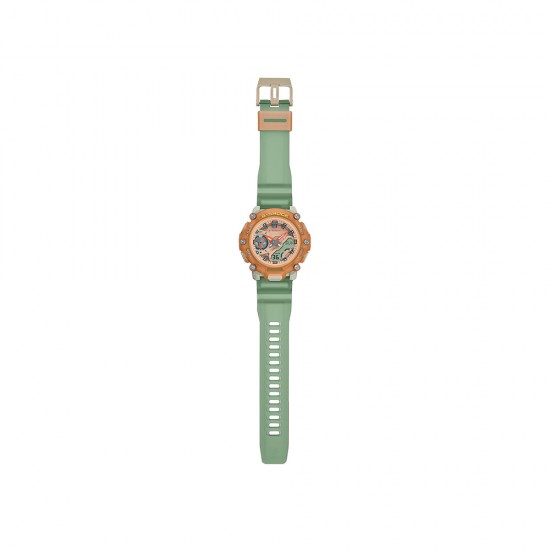 Casio G-Shock Women Peaceful Outdoor Colors Series GMA-S2200PE-5A Green Resin Band Sports Watch