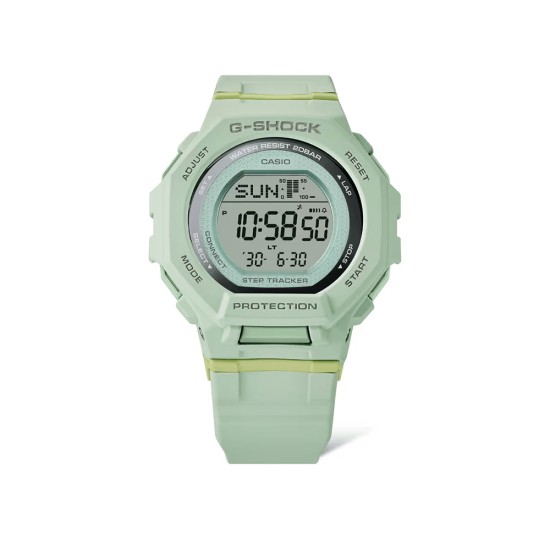 Casio G-Shock Women G-Squad GMD-B300-3 Green Bio-Based Resin Band Sports Watch Casio G-Shock Women G-Squad GMD-B300-3 Green Bio-Based Resin Band Sports Watch