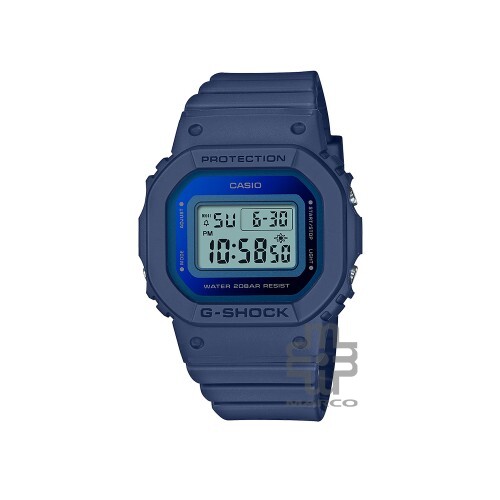 Casio G-Shock Women GMD-S5600-2 Blue Resin Band Sport Watch