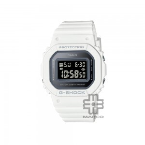 Casio G-Shock Women GMD-S5600-7 White Resin Band Sport Watch