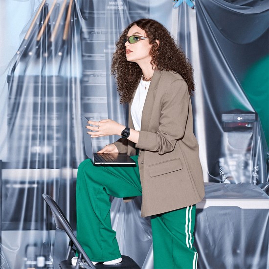 Casio G-Shock Women GMD-S5610BB-1 Black Bio-Based Resin Band Sport Watch