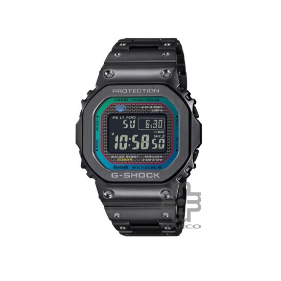 Casio G-Shock Full Metal Series GMW-B5000BPC-1 Black Stainless Steel Band Men Watch