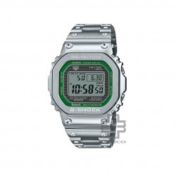 Casio G-Shock Full Metal Series GMW-B5000D-3 Silver Stainless Steel Band Men Sports Watch
