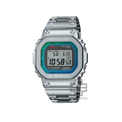 Casio G-Shock Full Metal Series GMW-B5000PC-1 Silver Stainless Steel Band Men Watch