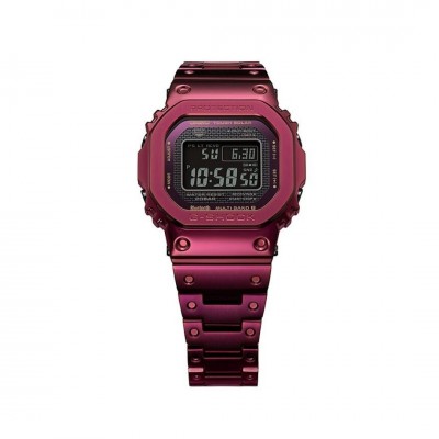 Casio G-Shock Full Metal Series GMW-B5000RD-4 Burgundy Red Stainless Steel Men Watch