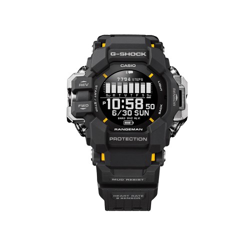 Casio G-Shock Rangeman GPR-H1000-1 Black Bio-Based Resin Band Men Sports Watch