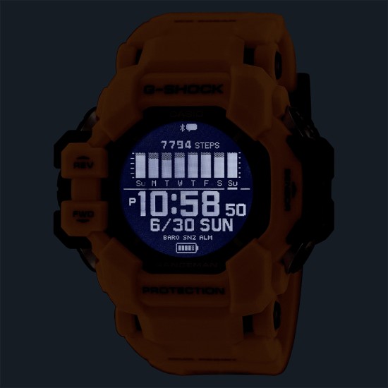 Casio G-Shock Rangeman GPR-H1000-9 Yellow Bio-Based Resin Band Men Sports Watch