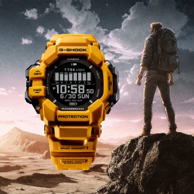 Casio G-Shock Rangeman GPR-H1000-9 Yellow Bio-Based Resin Band Men Sports Watch