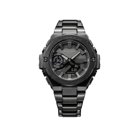 Casio G-Steel GST-B500BD-1A Black Stainless Steel Band Men Watch