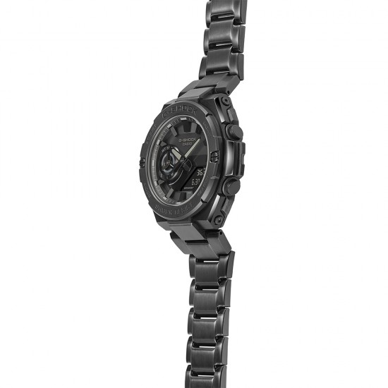 Casio G-Steel GST-B500BD-1A Black Stainless Steel Band Men Watch