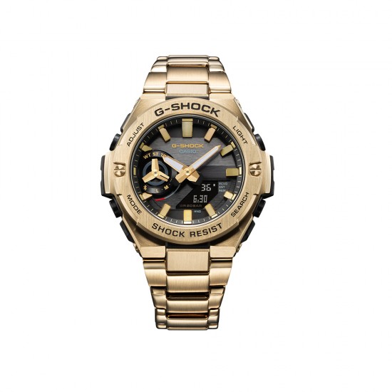 Casio G-Steel GST-B500GD-9A Gold Stainless Steel Band Men Watch