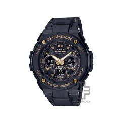 Casio G-Steel GST-S300GL-1A Black Resin Band Men Watch