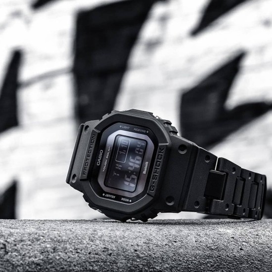 Casio G-Shock GW-B5600BC-1B Black Stainless Steel Men Sport Watch