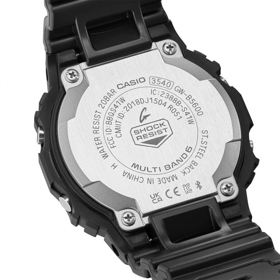 Casio G-Shock Caution Yellow Series GW-B5600CY-1 Black Resin Band Men Sports Watch Casio G-Shock Caution Yellow Series GW-B5600CY-1 Black Resin Band Men Sports Watch