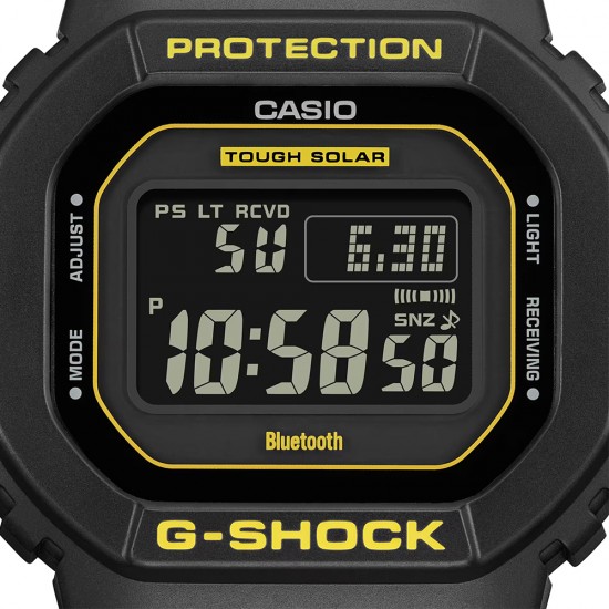 Casio G-Shock Caution Yellow Series GW-B5600CY-1 Black Resin Band Men Sports Watch Casio G-Shock Caution Yellow Series GW-B5600CY-1 Black Resin Band Men Sports Watch