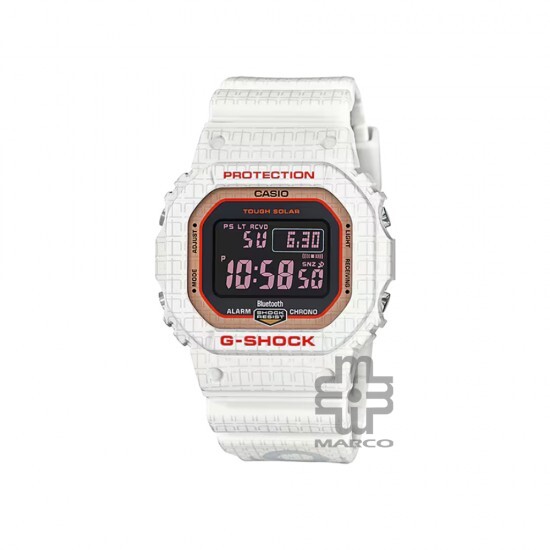Casio G-Shock GW-B5600SGZ-7 White Resin Band Men Watch