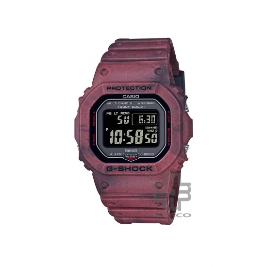 Casio G-Shock Sand Land Series GW-B5600SL-4 Red Resin Band Men Sports Watch
