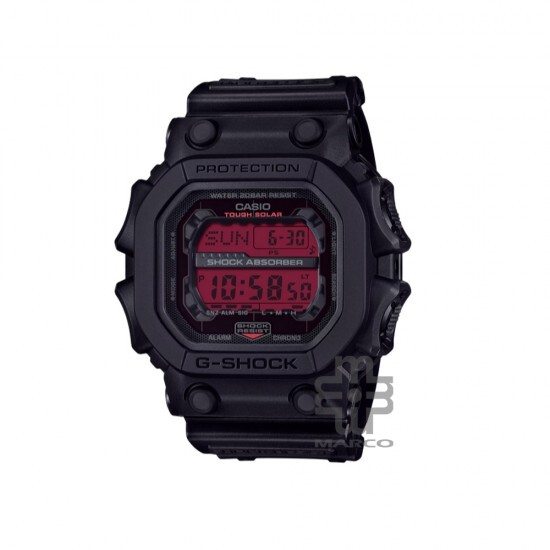 Casio G-Shock Black And Bold Red Series GX-56BBR-1 Black Resin Band Men Sports Watch Casio G-Shock Black And Bold Red Series GX-56BBR-1 Black Resin Band Men Sports Watch