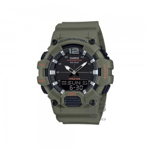Casio General HDC-700-3A2V Army Green Resin Band Men Watch