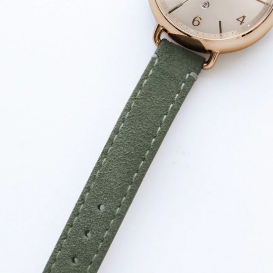 Hush Puppies Orbz HP.3874L.2505 Green Leather Band Women Watch