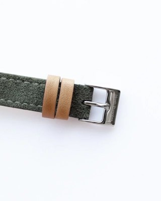 Hush Puppies Orbz HP.3874L.2505 Green Leather Band Women Watch