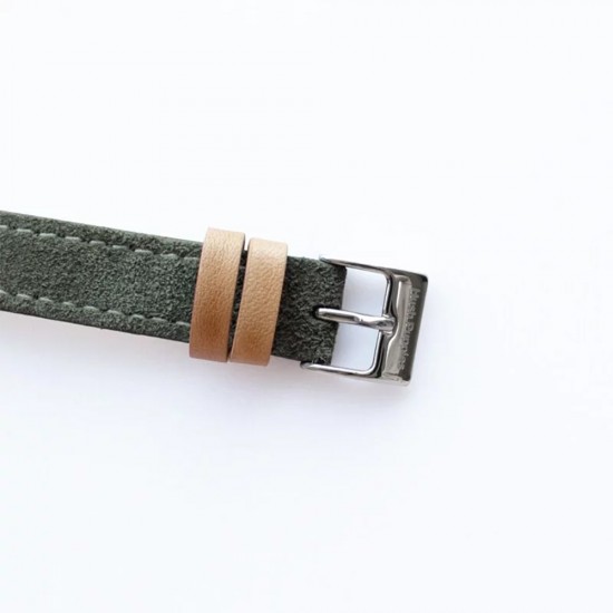 Hush Puppies Orbz HP.3874L.2505 Green Leather Band Women Watch