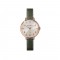 Hush Puppies Orbz HP.3874L.2505 Green Leather Band Women Watch