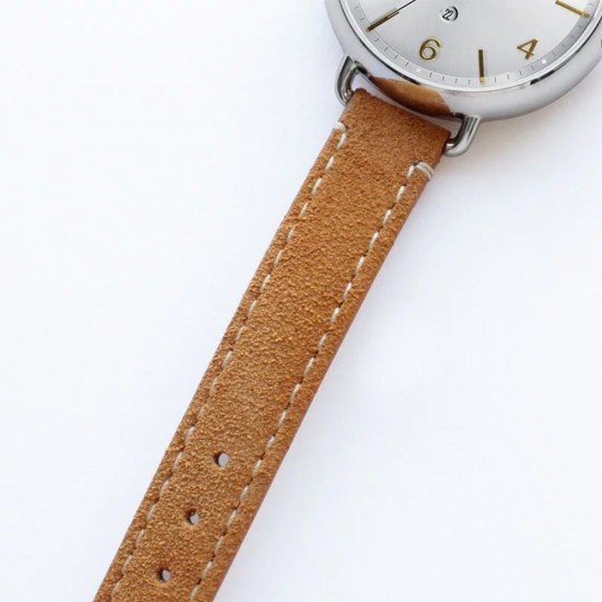 Hush Puppies Orbz HP.3874L.2517 Orange Leather Band Women Watch