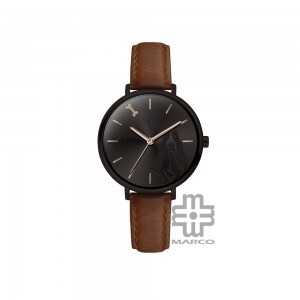 Hush Puppies Orbz HP.3876L.2502 Brown Leather Band Women Watch