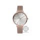 Hush Puppies Orbz HP.3876L.9505 Rose Gold Mesh Stainless Steel Band Women Watch