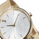 Hush Puppies Orbz HP.3876L.9507 Gold Mesh Stainless Steel Band Women Watch