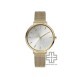 Hush Puppies Orbz HP.3876L.9507 Gold Mesh Stainless Steel Band Women Watch