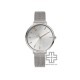 Hush Puppies Orbz HP.3876L.9522 Silver Mesh Stainless Steel Band Women Watch