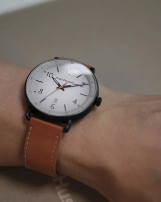 Hush Puppies Orbz HP.3882M.2501 Light Brown Leather Band Men Watch
