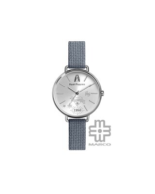 Hush Puppies Orbz HP.3889L.9503 Blue Recycled Polyester Band Women Watch