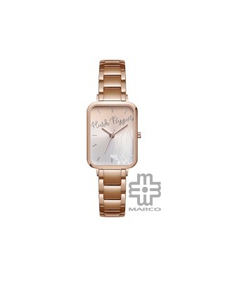 Hush Puppies Signature HP.3890L.1505 Rose Gold Stainless Steel Band Women Watch