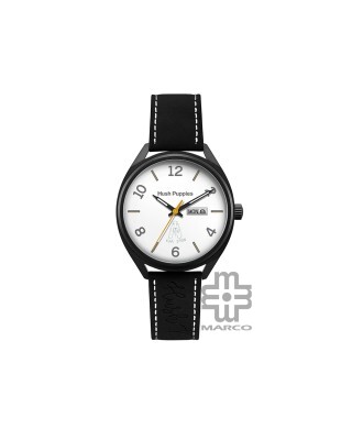 Hush Puppies Orbz HP.3891M.2501 Black Leather Band Men Watch